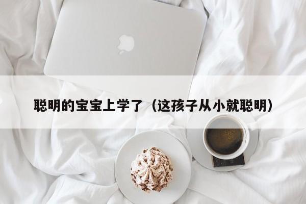 聪明的宝宝上学了（这孩子从小就聪明）