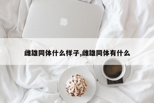 雌雄同体什么样子,雌雄同体有什么